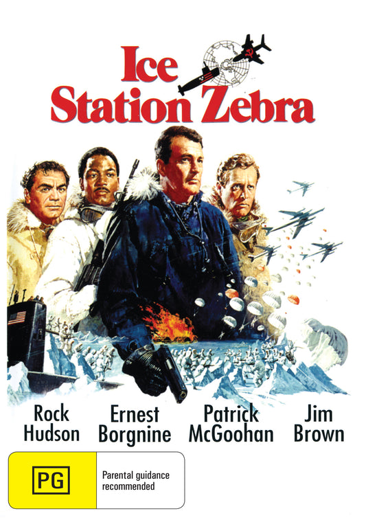 Buy Online Ice Station Zebra (1968) - DVD - Rock Hudson, Ernest Borgnine | Best Shop for Old classic and hard to find movies on DVD - Timeless Classic DVD