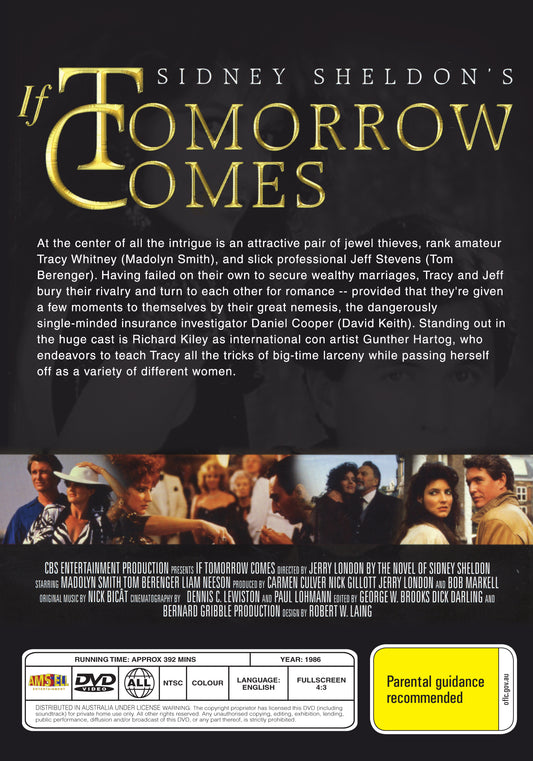 Buy Online If Tomorrow Comes (1986) - DVD - Madolyn Smith Osborne, Tom Berenger | Best Shop for Old classic and hard to find movies on DVD - Timeless Classic DVD