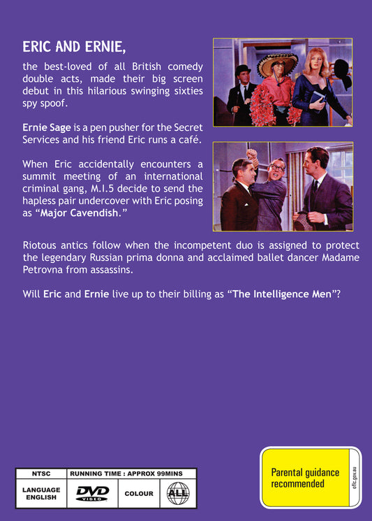 Buy Online The Intelligence Men (1965) - DVD - Eric Morecambe, Ernie Wise | Best Shop for Old classic and hard to find movies on DVD - Timeless Classic DVD