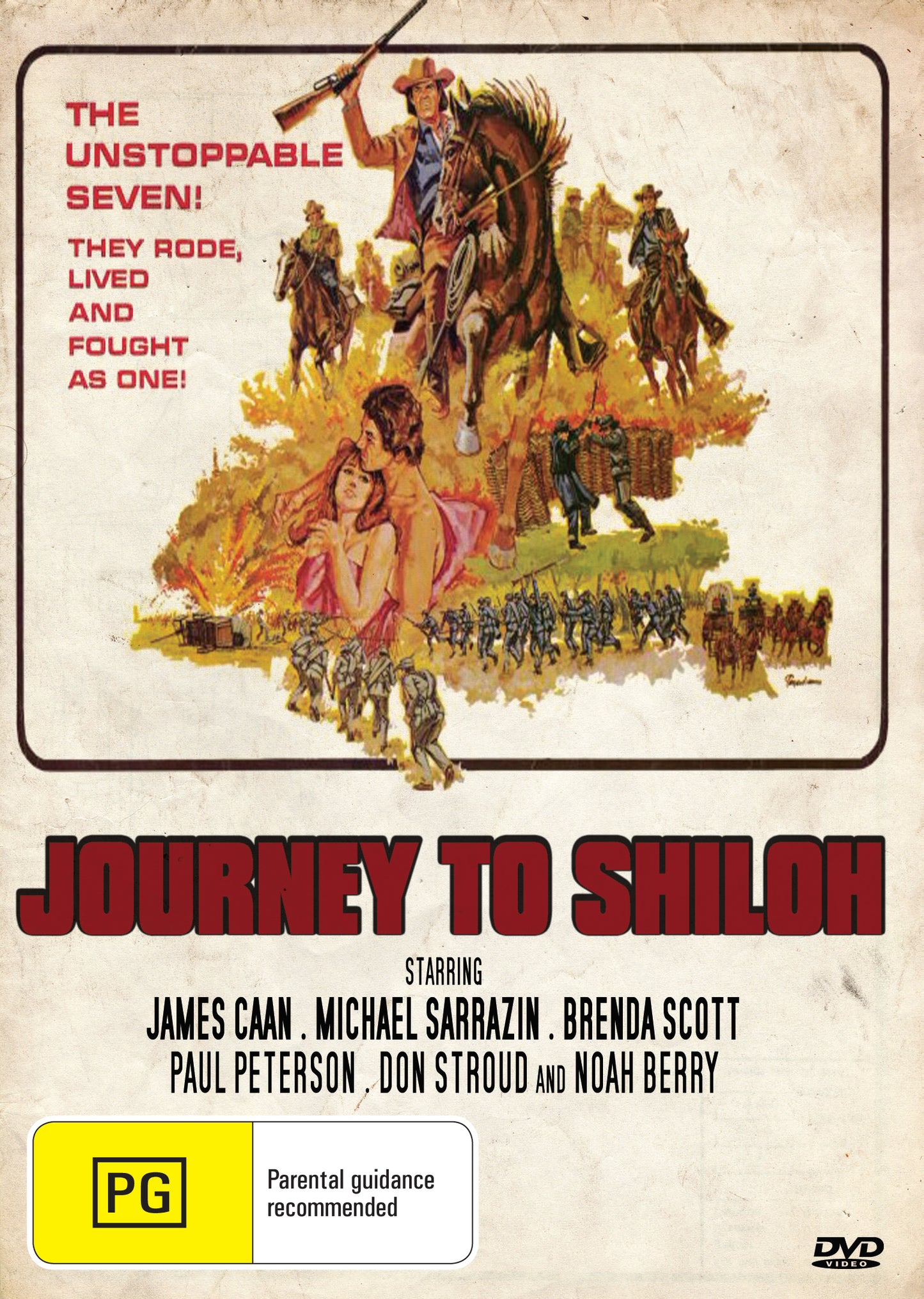 Buy Online Journey to Shiloh (1968) - DVD - James Caan, Michael Sarrazin | Best Shop for Old classic and hard to find movies on DVD - Timeless Classic DVD