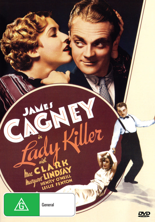 Buy Online Lady Killer (1933) - DVD - James Cagney, Mae Clarke | Best Shop for Old classic and hard to find movies on DVD - Timeless Classic DVD