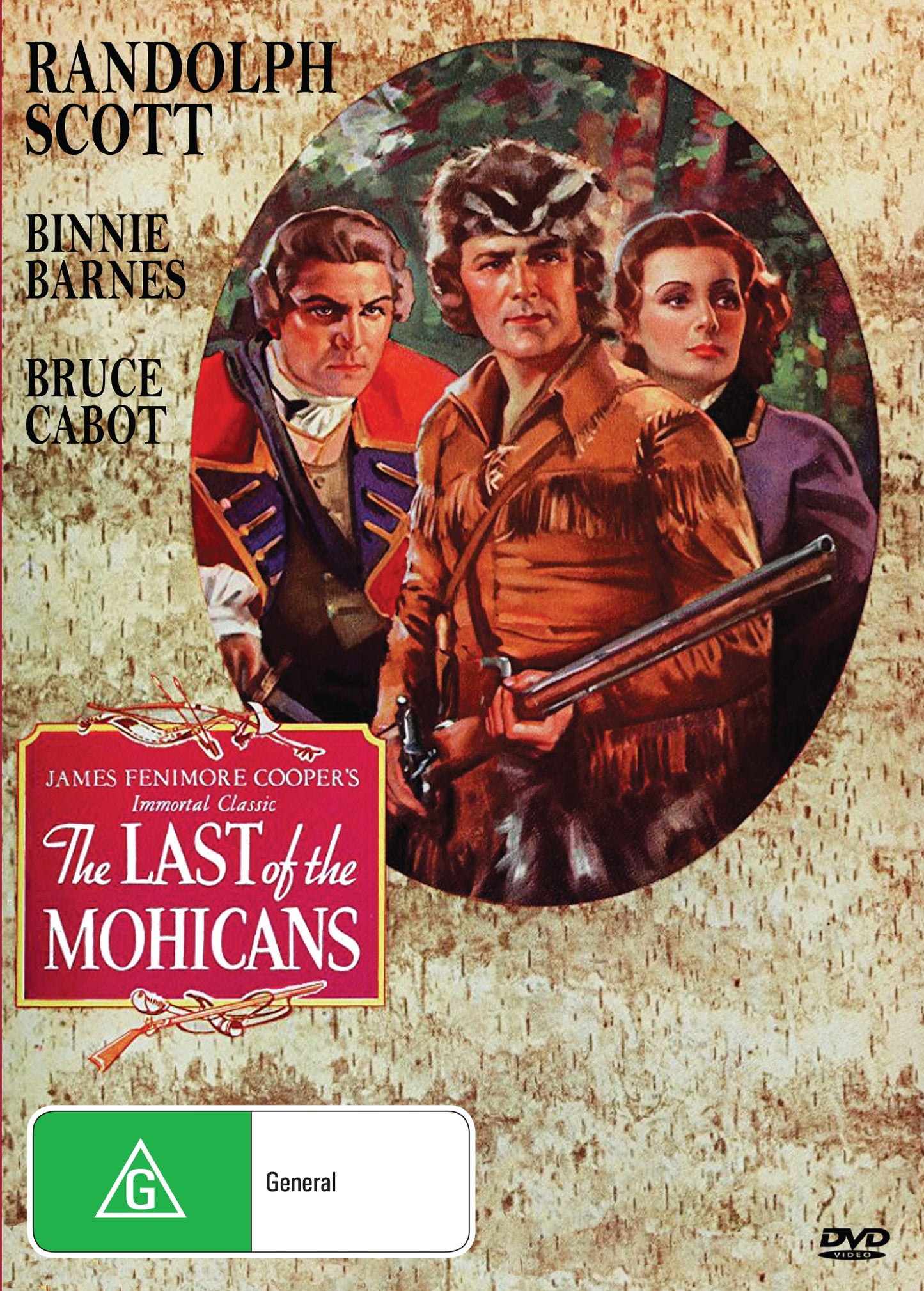 Buy Online The Last of the Mohicans (1936) - DVD - Randolph Scott, Binnie Barnes | Best Shop for Old classic and hard to find movies on DVD - Timeless Classic DVD