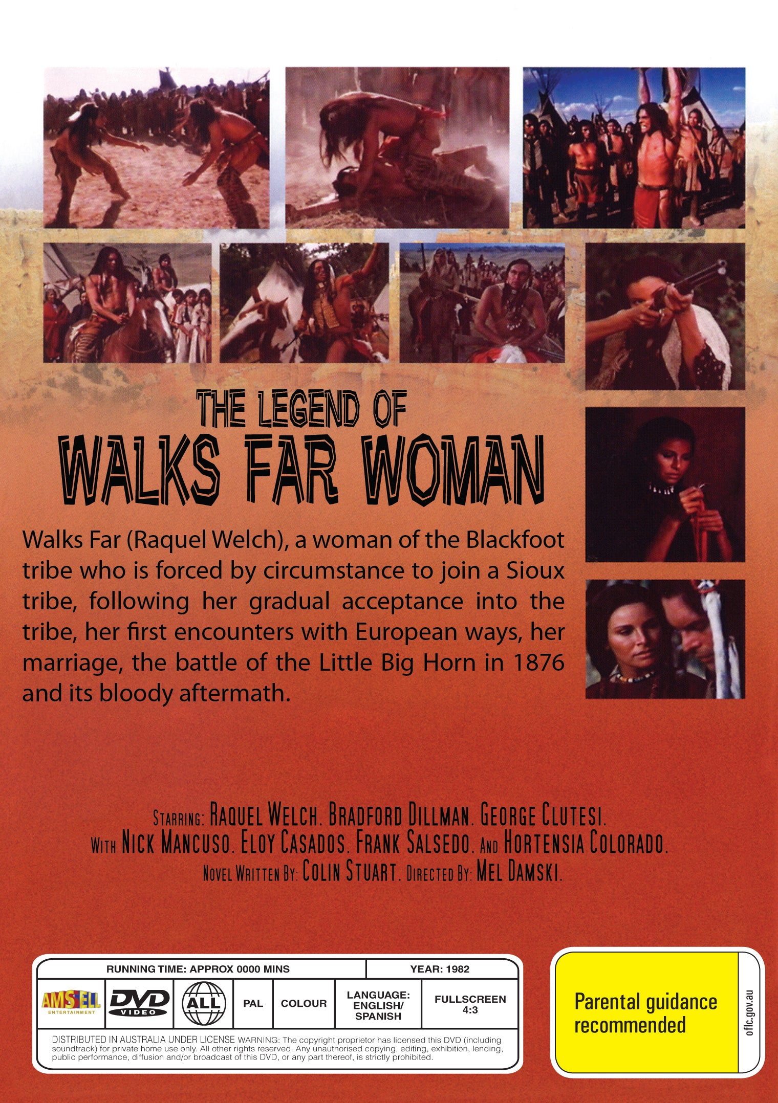 Buy Online The Legend of Walks Far Woman (1982) - DVD - Raquel Welch, Bradford Dillman | Best Shop for Old classic and hard to find movies on DVD - Timeless Classic DVD