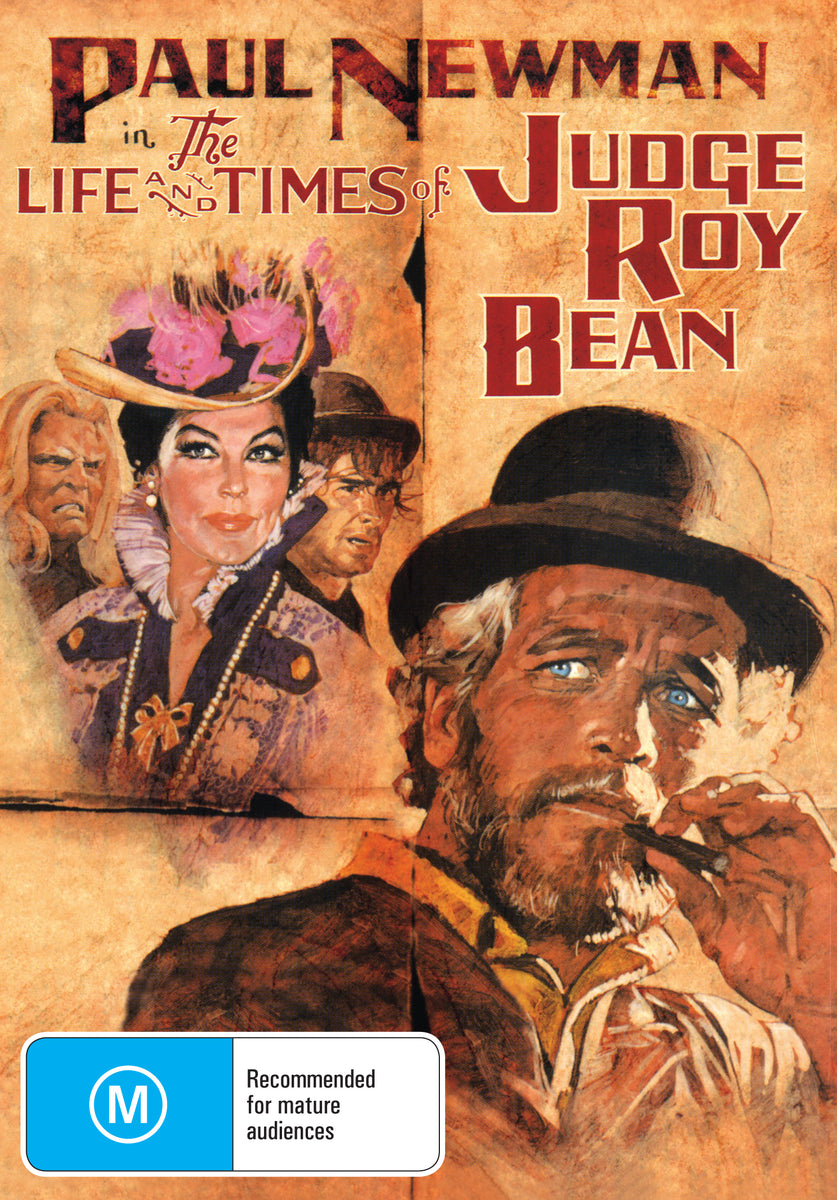 The Life and Times of Judge Roy Bean (1972) - DVD - Paul Newman, Ava G