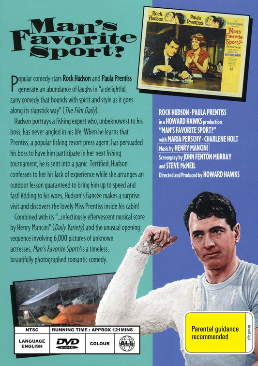 Buy Online Man's Favorite Sport? (1964) - DVD - Rock Hudson, Paula Prentiss | Best Shop for Old classic and hard to find movies on DVD - Timeless Classic DVD