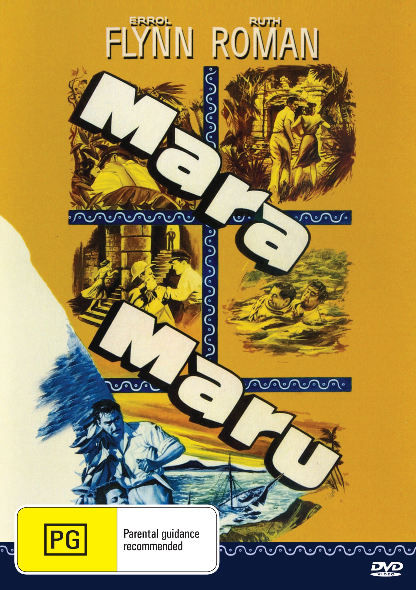 Buy Online Mara Maru (1952) - DVD - Errol Flynn, Ruth Roman | Best Shop for Old classic and hard to find movies on DVD - Timeless Classic DVD