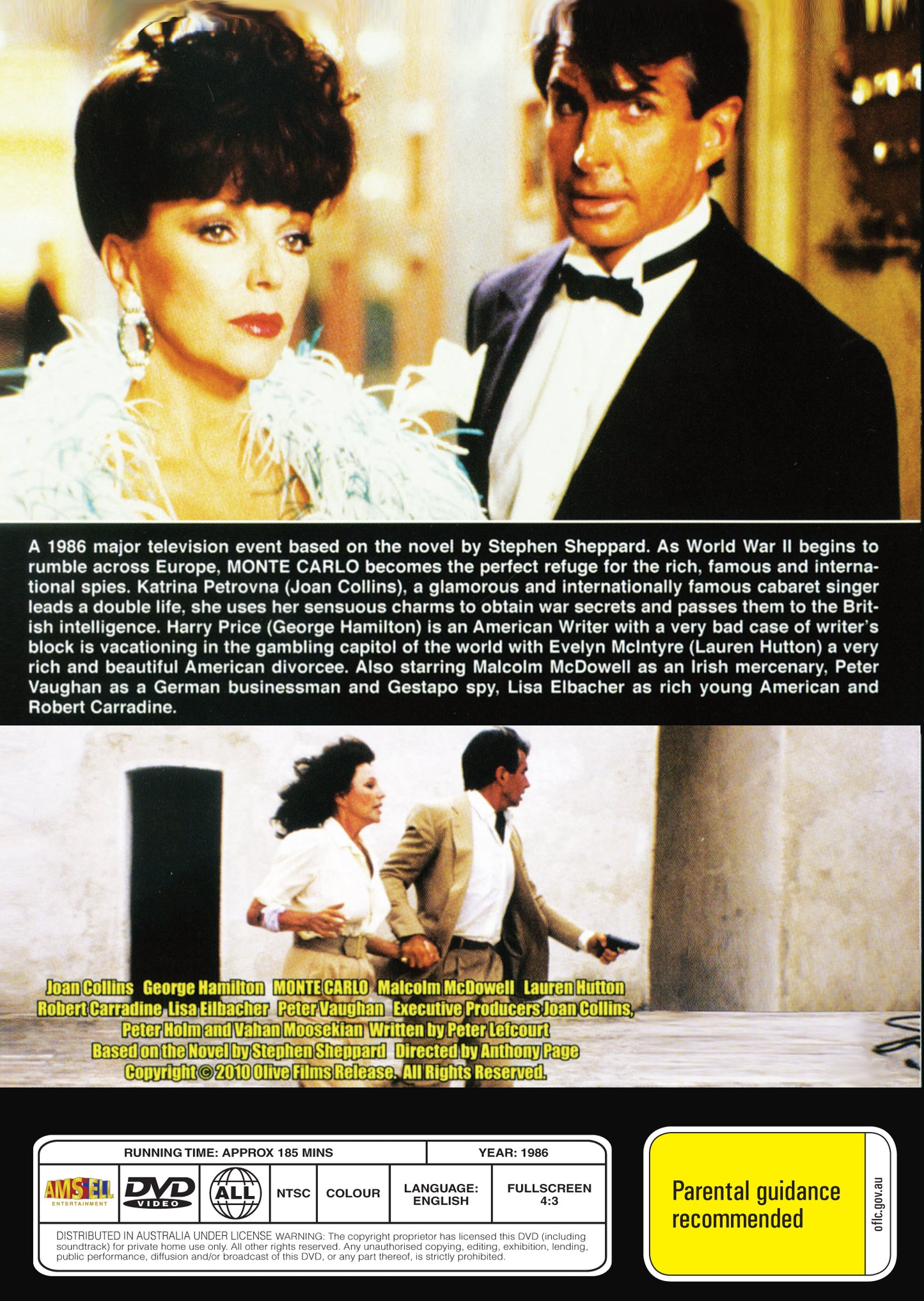 Buy Online Monte Carlo - DVD - Joan Collins, George Hamilton | Best Shop for Old classic and hard to find movies on DVD - Timeless Classic DVD