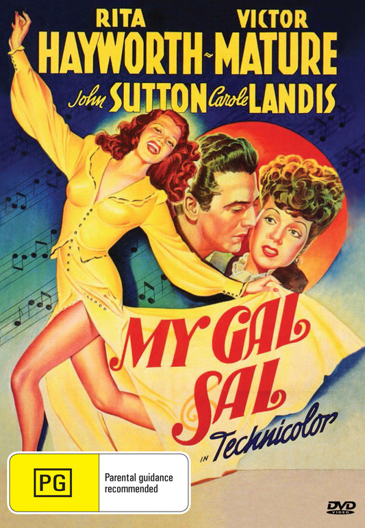 Buy Online My Gal Sal (1942) - DVD - Rita Hayworth, Victor Mature | Best Shop for Old classic and hard to find movies on DVD - Timeless Classic DVD