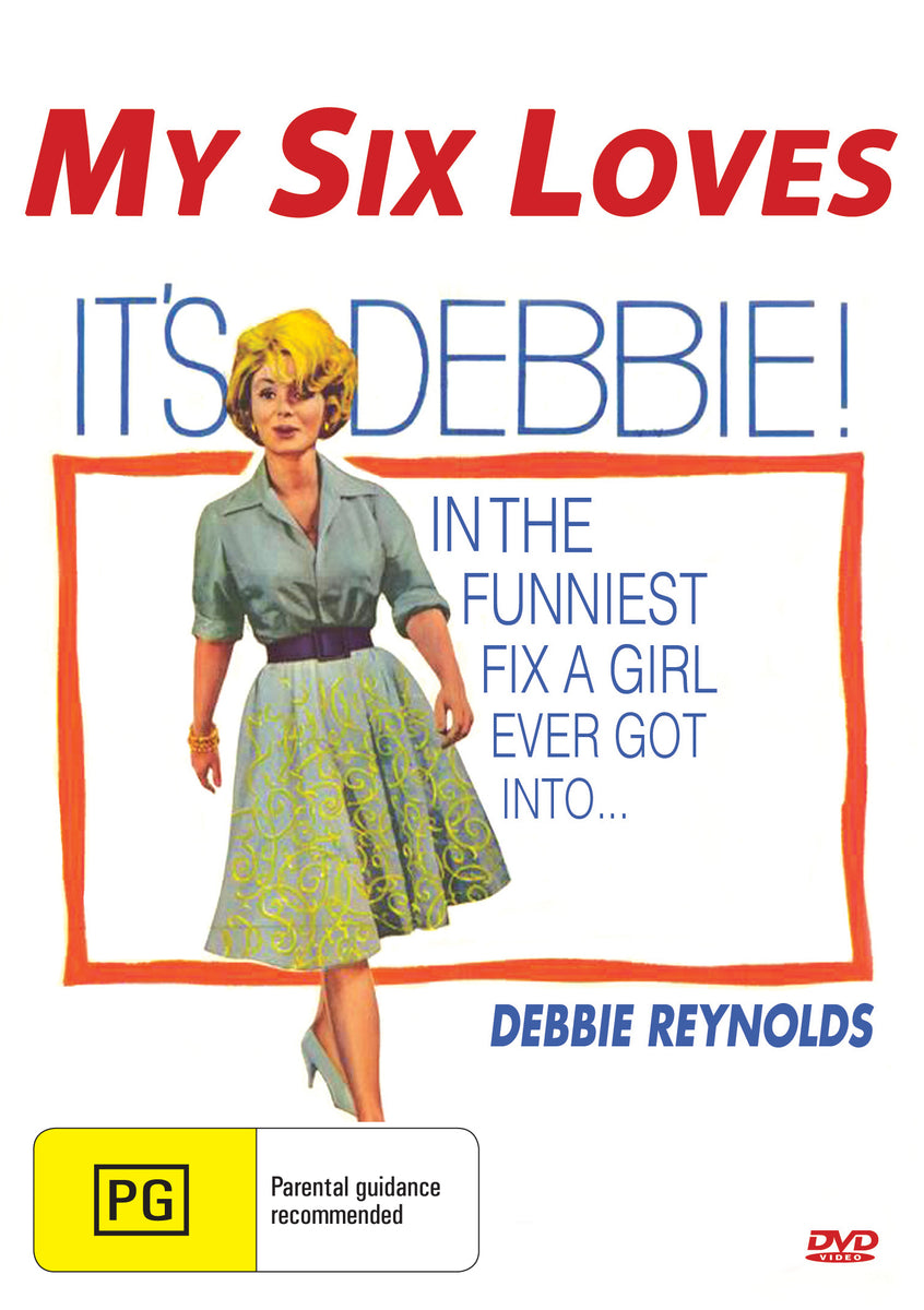 My Six Loves (1963) - DVD - Debbie Reynolds, Cliff Robertson