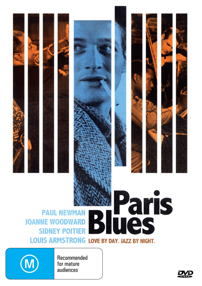 Paris Blues (1961) - DVD - Paul Newman, Joanne Woodward, Sidney Poitier