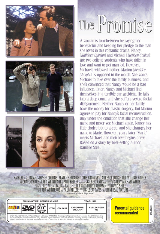 Buy Online The Promise (1979) - DVD - Kathleen Quinlan, Stephen Collins | Best Shop for Old classic and hard to find movies on DVD - Timeless Classic DVD