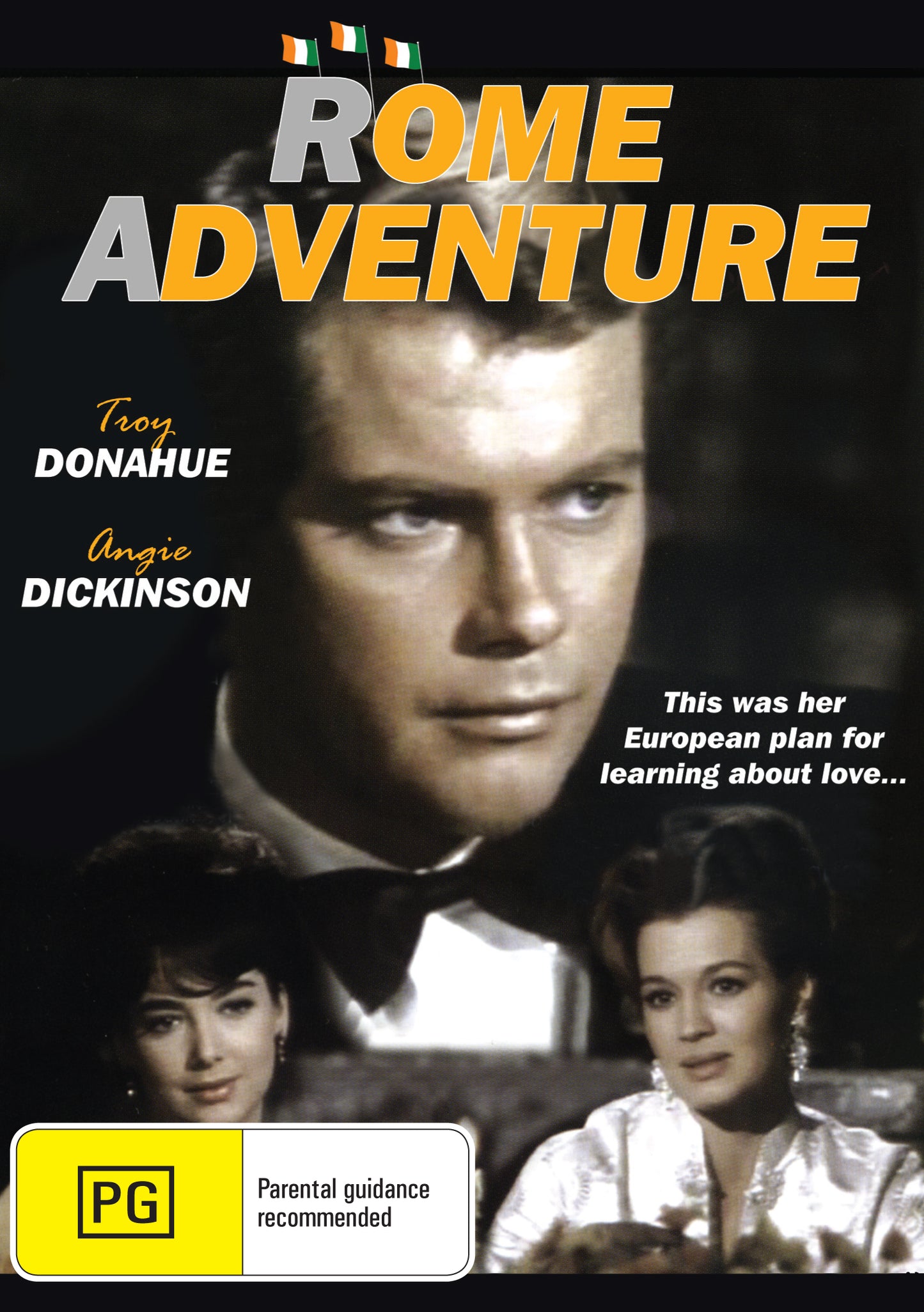 Buy Online Rome Adventure (1962) - DVD - Troy Donahue, Suzanne Pleshette | Best Shop for Old classic and hard to find movies on DVD - Timeless Classic DVD
