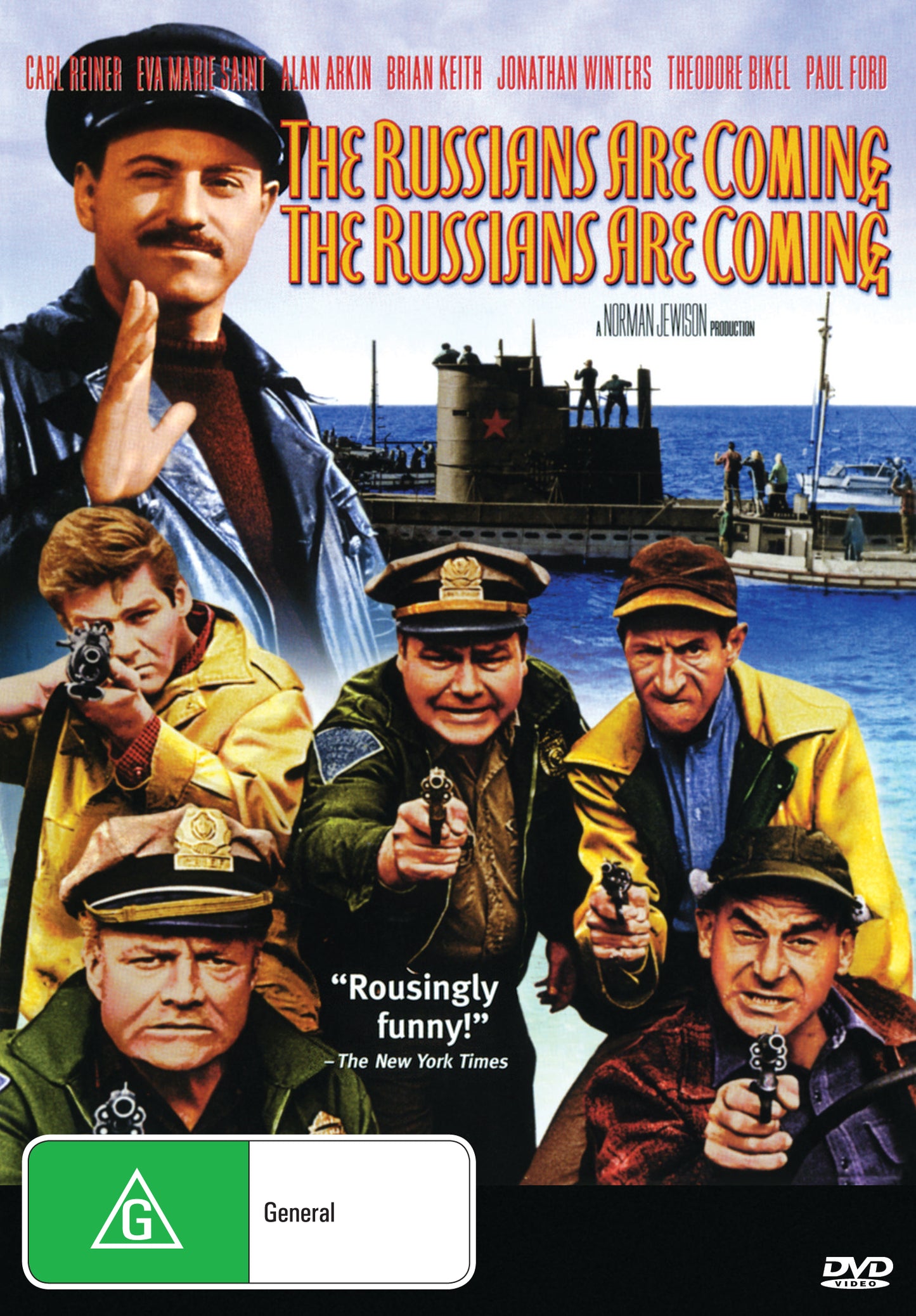 Buy Online The Russians Are Coming the Russians Are Coming (1966) - DVD - Carl Reiner, Eva Marie Saint | Best Shop for Old classic and hard to find movies on DVD - Timeless Classic DVD