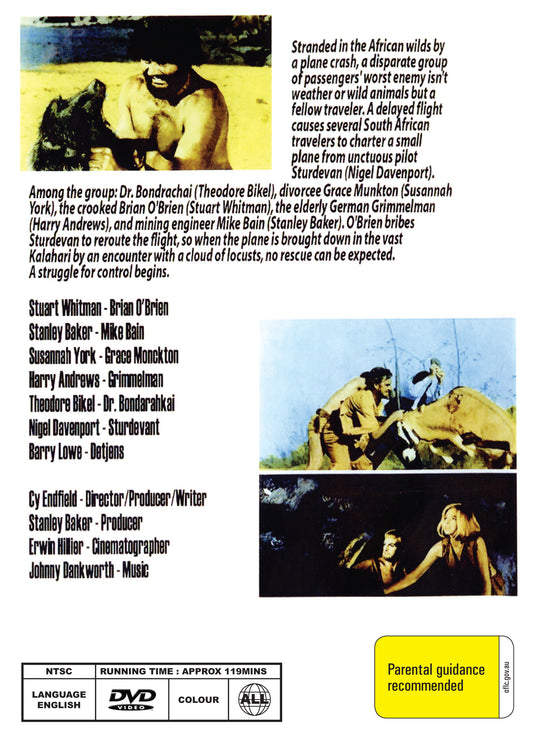 Buy Online Sands of the Kalahari (1965)- DVD - Stanley Baker, Stuart Whitman | Best Shop for Old classic and hard to find movies on DVD - Timeless Classic DVD