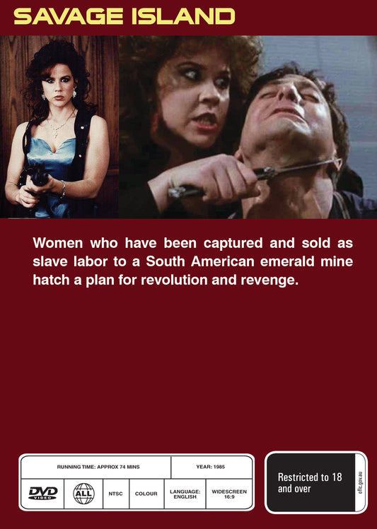 Buy Online Savage Island (1985) - DVD - Anthony Steffen, Ajita Wilson | Best Shop for Old classic and hard to find movies on DVD - Timeless Classic DVD