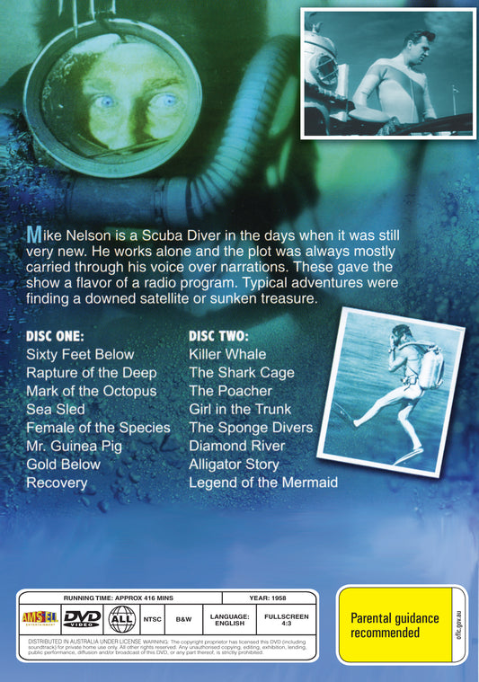 Buy Online Sea Hunt (1958) Vol 1 - DVD - Lloyd Bridges, Ken Drake | Best Shop for Old classic and hard to find movies on DVD - Timeless Classic DVD