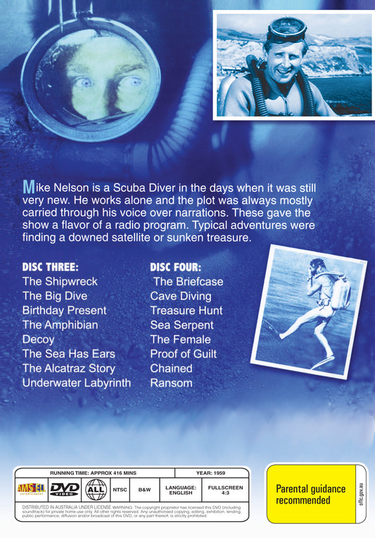 Buy Online Sea Hunt (1959) Vol 2 - DVD - Lloyd Bridges, Ken Drake | Best Shop for Old classic and hard to find movies on DVD - Timeless Classic DVD