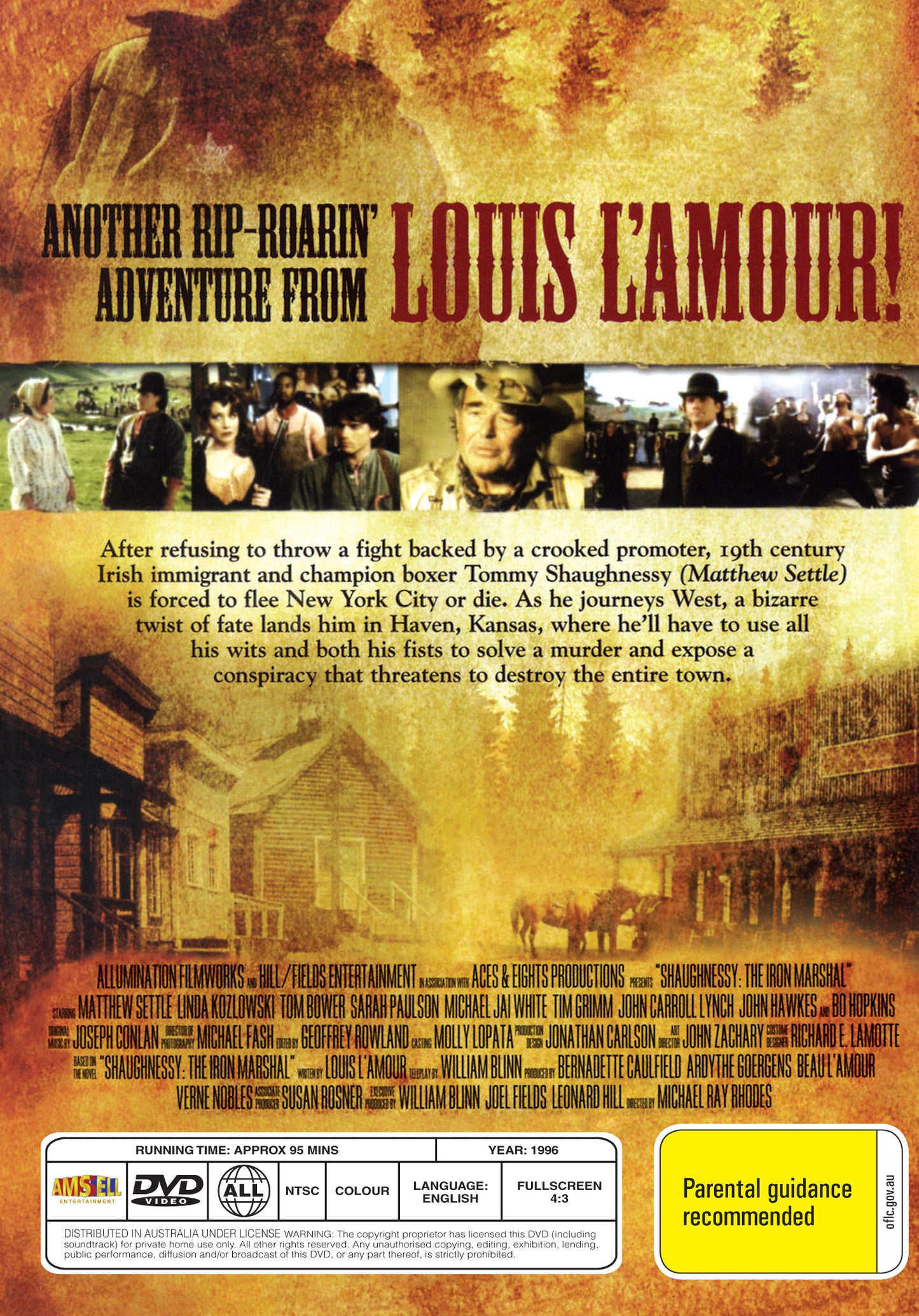 Buy Online Shaughnessy (1996) - DVD - Matthew Settle, Linda Kozlowski | Best Shop for Old classic and hard to find movies on DVD - Timeless Classic DVD