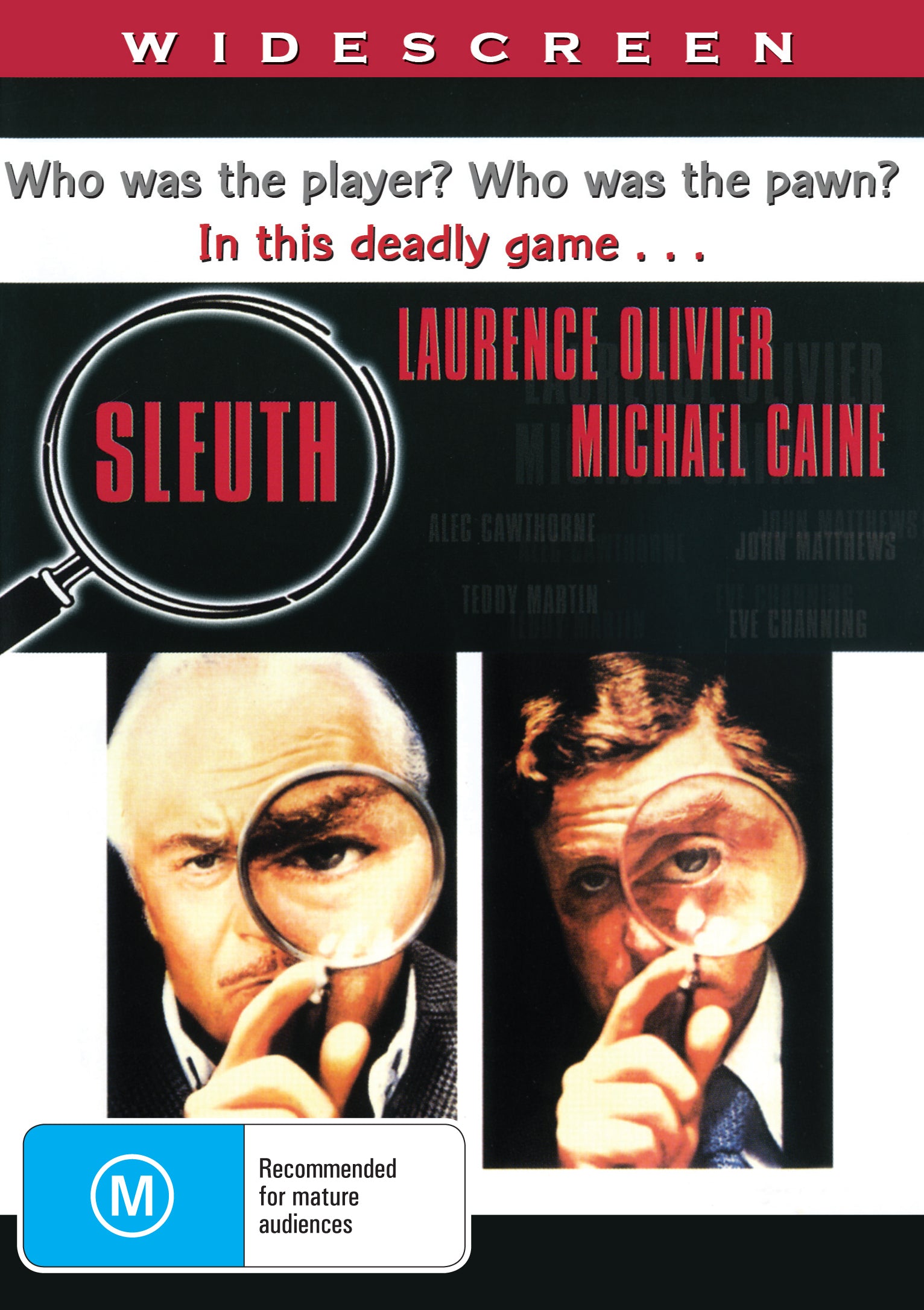 Sleuth (1972) DVD Laurence Olivier, Michael Caine