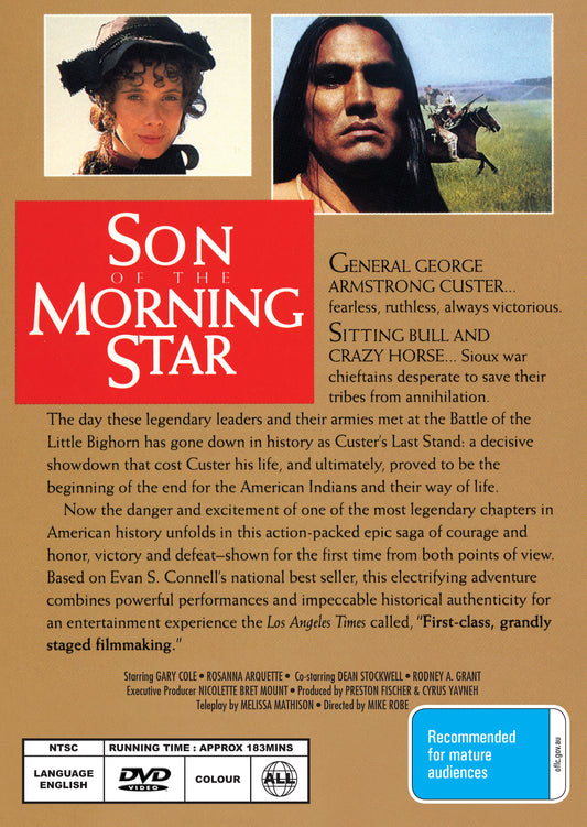 Buy Online Son of the Morning Star (1991) - DVD - Gary Cole, Rosanna Arquette | Best Shop for Old classic and hard to find movies on DVD - Timeless Classic DVD