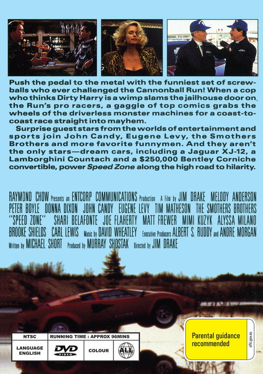 Buy Online SPEED ZONE aka CANNONBALL RUN 3 Peter Boyle John Candy Car Classic - DVD | Best Shop for Old classic and hard to find movies on DVD - Timeless Classic DVD