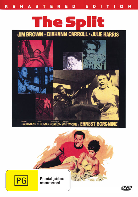 Buy Online The Split (1968) - DVD - Jim Brown, Diahann Carroll | Best Shop for Old classic and hard to find movies on DVD - Timeless Classic DVD
