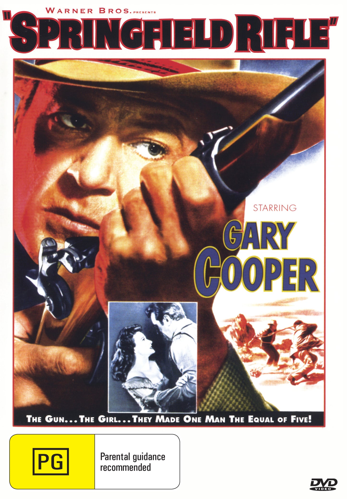 Buy Online Springfield Rifle (1952) - DVD - Gary Cooper, Phyllis Thaxter | Best Shop for Old classic and hard to find movies on DVD - Timeless Classic DVD