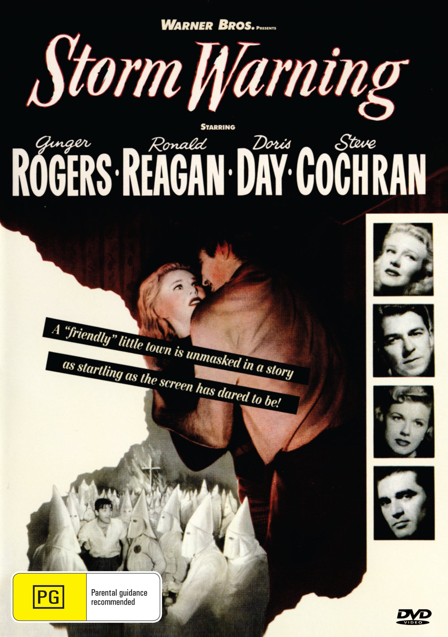 Buy Online Storm Warning (1951) - DVD - Ginger Rogers, Ronald Reagan, Doris Day | Best Shop for Old classic and hard to find movies on DVD - Timeless Classic DVD