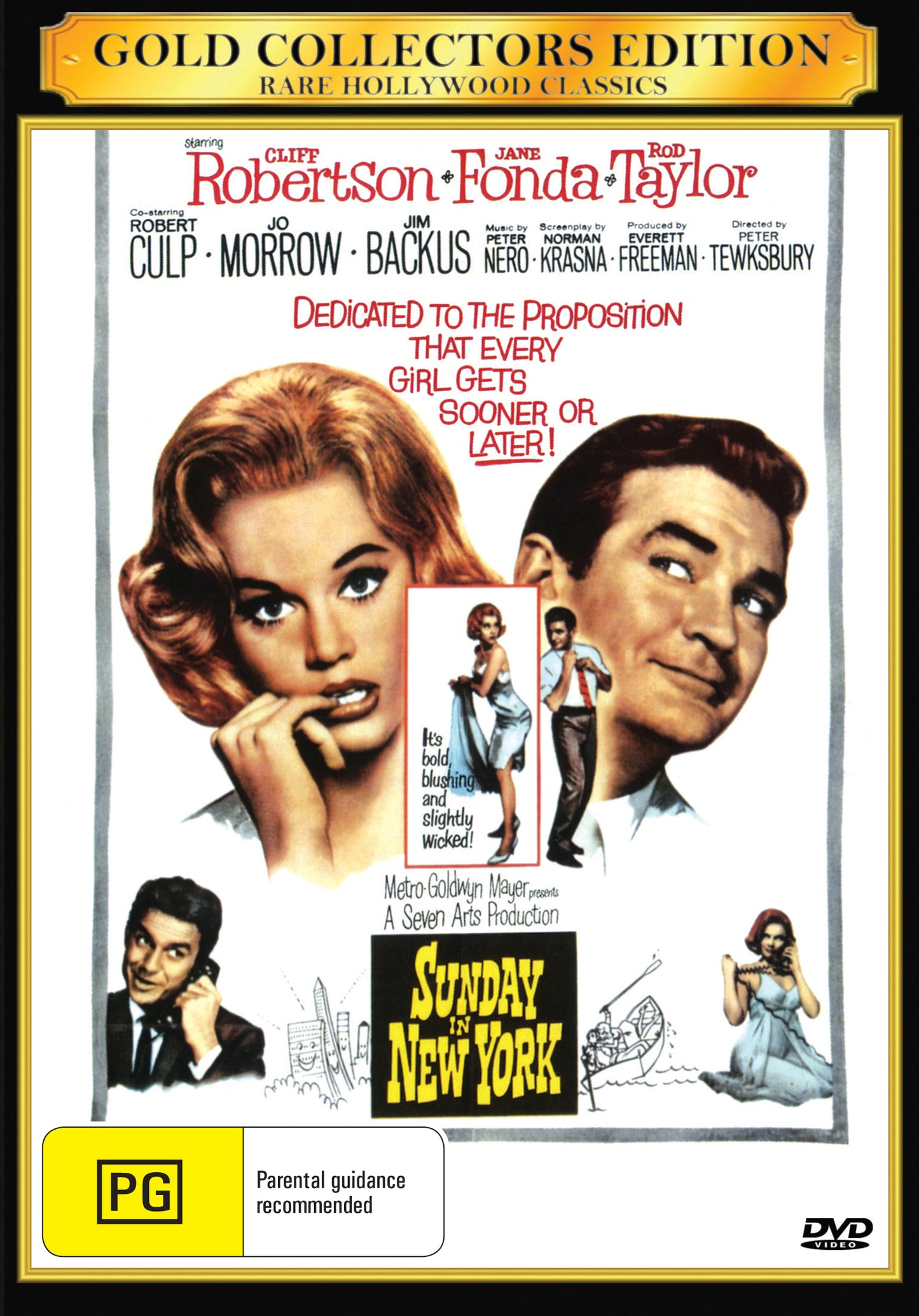 Buy Online Sunday in New York (1963) - DVD - Rod Taylor, Jane Fonda | Best Shop for Old classic and hard to find movies on DVD - Timeless Classic DVD