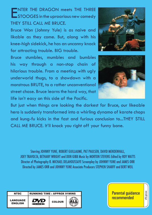 Buy Online They Still Call Me Bruce (1987) - DVD - Johnny Yune, David Mendenhall | Best Shop for Old classic and hard to find movies on DVD - Timeless Classic DVD