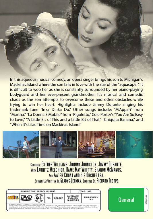 Buy Online This Time for Keeps (1947) - DVD - Esther Williams, Lauritz Melchior | Best Shop for Old classic and hard to find movies on DVD - Timeless Classic DVD