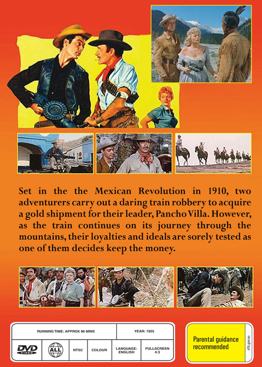 Buy Online The Treasure of Pancho Villa (1955) - DVD -  Rory Calhoun, Shelley Winters | Best Shop for Old classic and hard to find movies on DVD - Timeless Classic DVD