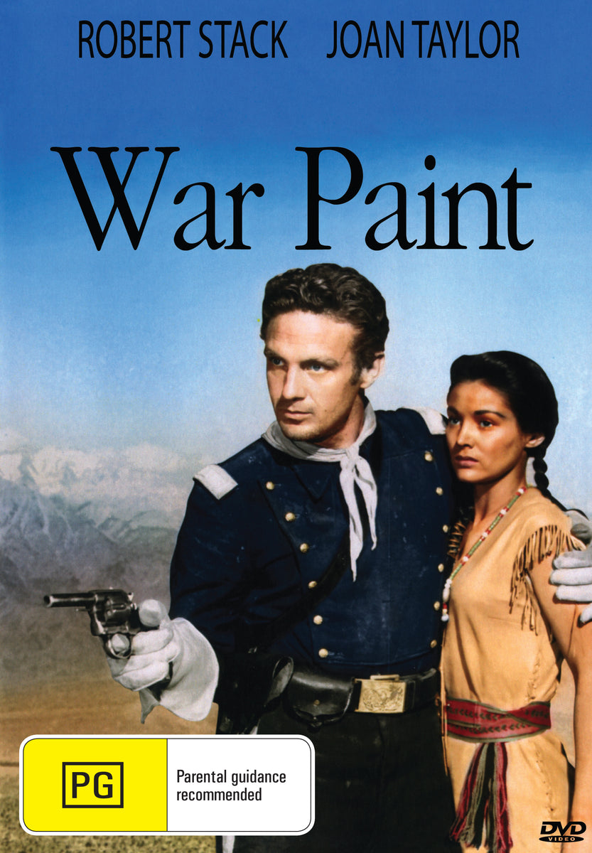 War Paint (1953) DVD Robert Stack, Joan Taylor