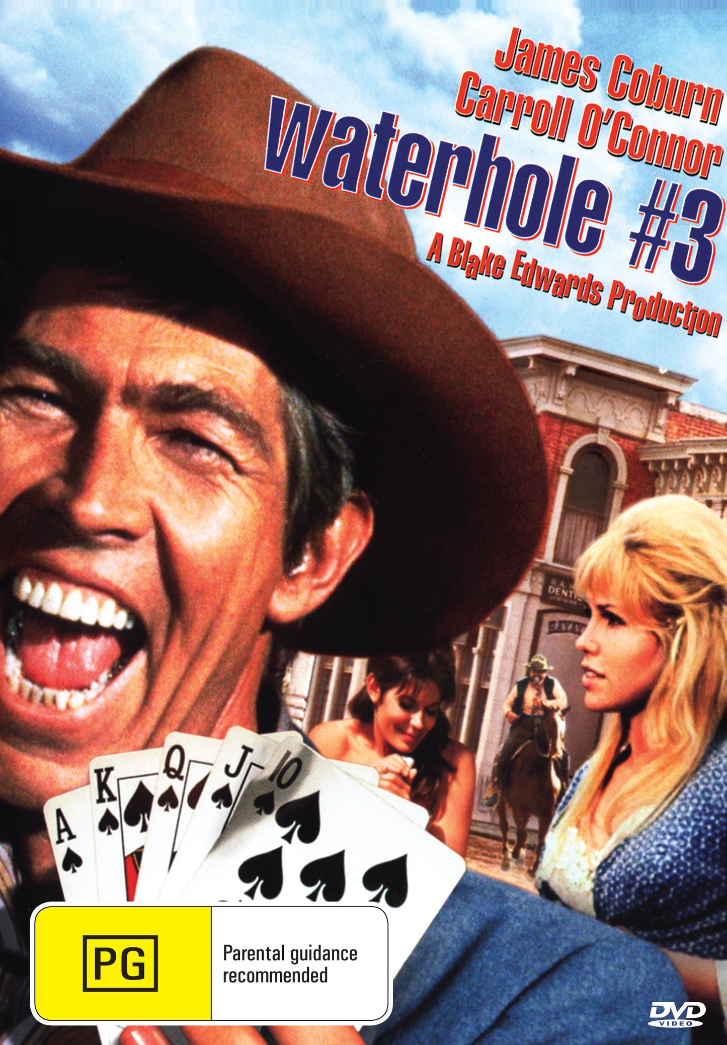 Buy Online Waterhole #3 (1967) - DVD - James Coburn, Carroll O'Connor | Best Shop for Old classic and hard to find movies on DVD - Timeless Classic DVD