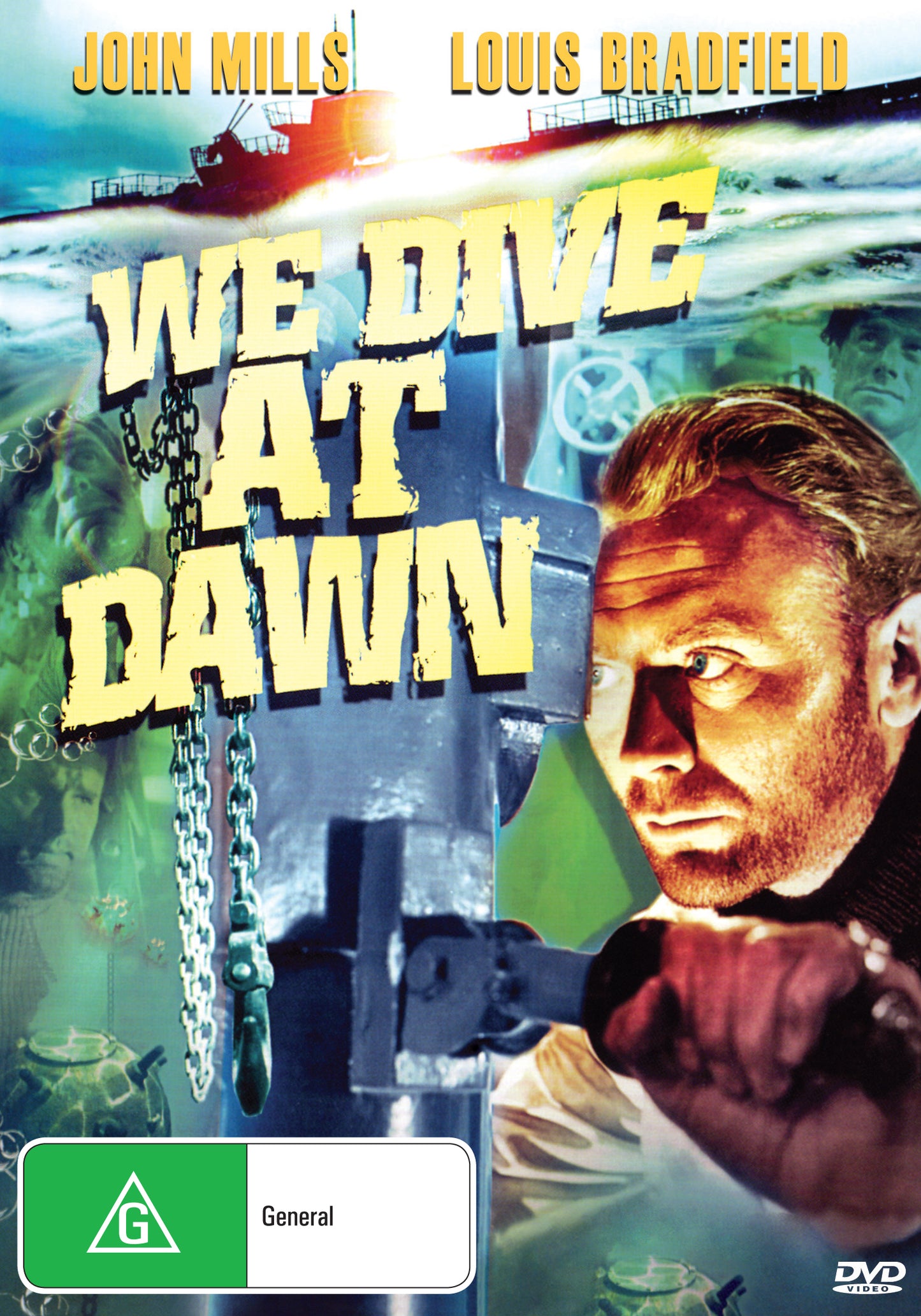 Buy Online We Dive at Dawn (1943) - DVD - John Mills, Louis Bradfield | Best Shop for Old classic and hard to find movies on DVD - Timeless Classic DVD