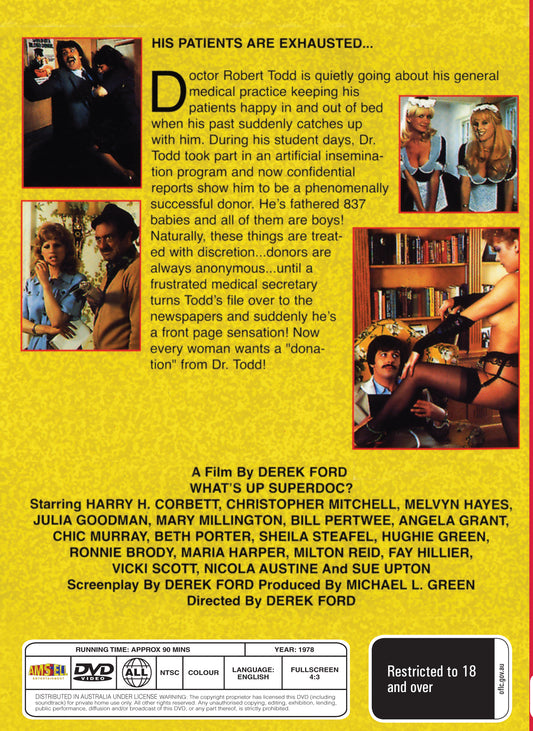 Buy Online What's Up Superdoc! (1978)- DVD - Christopher Mitchell, Julia Goodman | Best Shop for Old classic and hard to find movies on DVD - Timeless Classic DVD