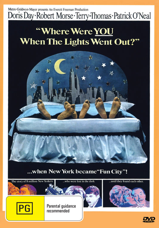 Buy Online Where Were You When the Lights Went Out? (1968) - DVD -  Doris Day, Robert Morse | Best Shop for Old classic and hard to find movies on DVD - Timeless Classic DVD