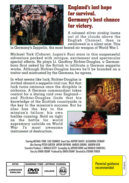 Buy Online Zeppelin (1971) - DVD - Michael York, Elke Sommer | Best Shop for Old classic and hard to find movies on DVD - Timeless Classic DVD