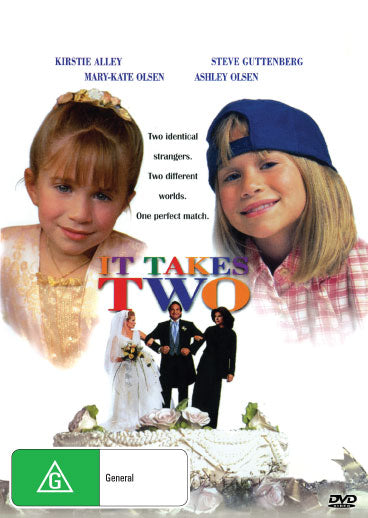 It Takes Two DVD featuring Mary-Kate Olsen, a family romance film with colorful cover art, from FilmClassicsOnDVD.