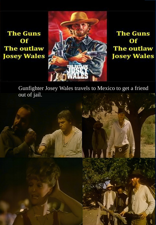 Screenshot of The Return of Josey Wales DVD featuring Michael Parks and Rafael Campos, a drama film from FilmClassicsOnDVD.