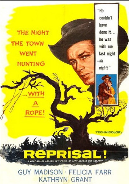 Reprisal! on DVD, Western, Guy Madison, Felicia Farr