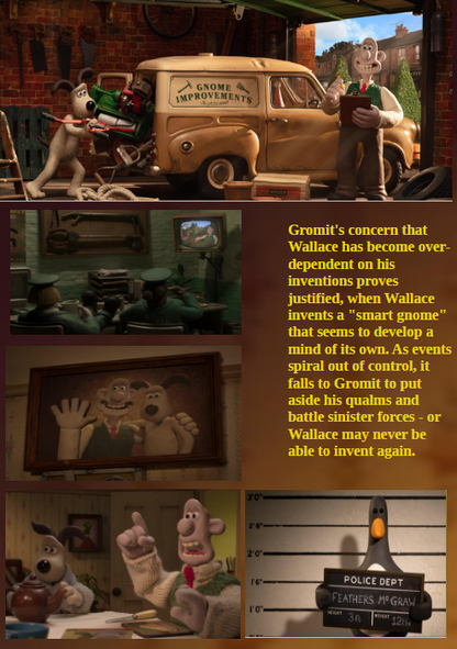 Wallace & Gromit: Vengeance Most Fowl on DVD, Family