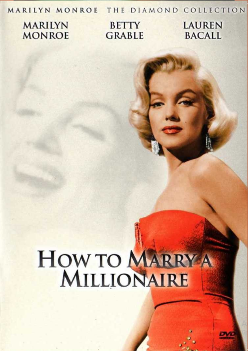 Screenshot from the comedy romance DVD "How To Marry A Millionaire" featuring Marilyn Monroe, part of FilmClassicsOnDVD collection.