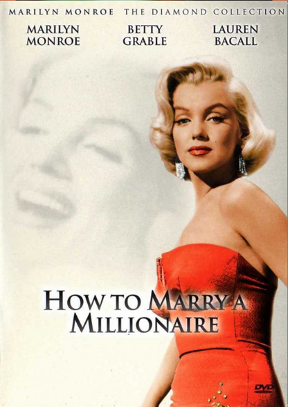 Screenshot from the comedy romance DVD "How To Marry A Millionaire" featuring Marilyn Monroe, part of FilmClassicsOnDVD collection.