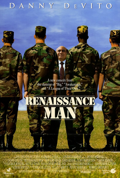 Renaissance Man DVD, DOWNLOAD, Danny DeVito