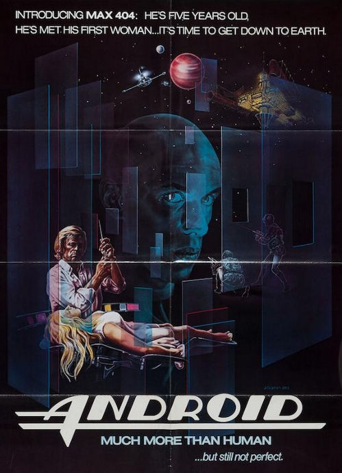 Android sci-fi movie DVD featuring Klaus Kinski and Don Keith Opper, from the FilmClassicsOnDVD collection.