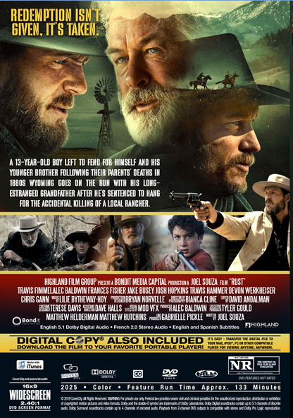 Rust on DVD, Drama, Alec Baldwin, Josh Hopkins