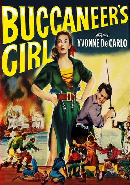 Buccaneer's Girl on DVD, Action, Yvonne De Carlo, Philip Friend