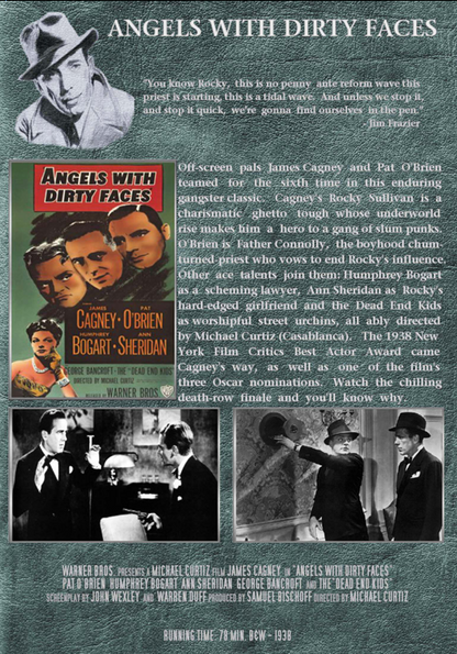Angels with Dirty Faces on DVD, Drama, James Cagney, Pat O'Brien
