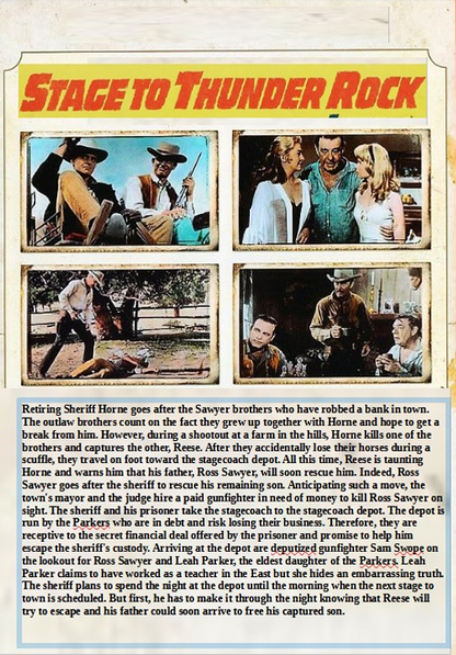 Stage to Thunder Rock on DVD, Drama, Barry Sullivan, Marilyn Maxwell